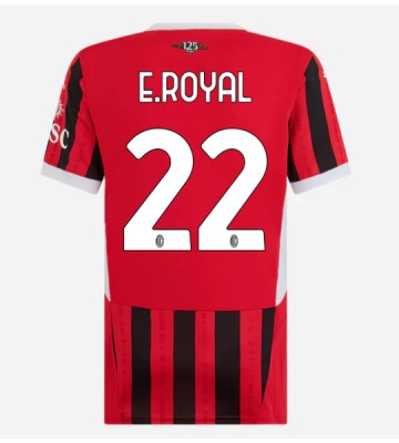 AC Milan Emerson Royal #22 Primera Equipación Mujer 2024-25 Manga Corta